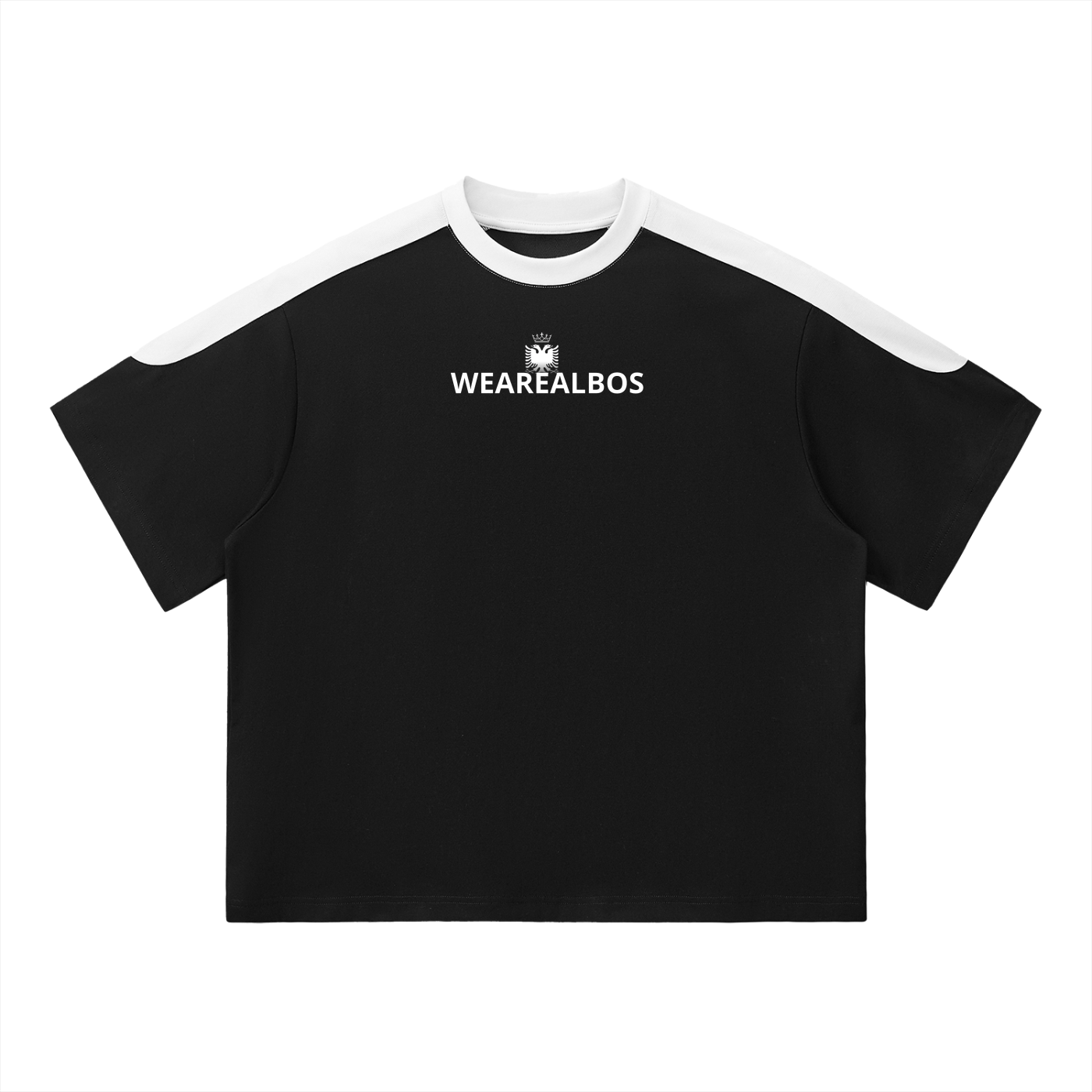 Unisex Color Block Oversized T-Shirt