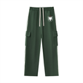 Side Stripe Straight-Leg Pants (Loose)