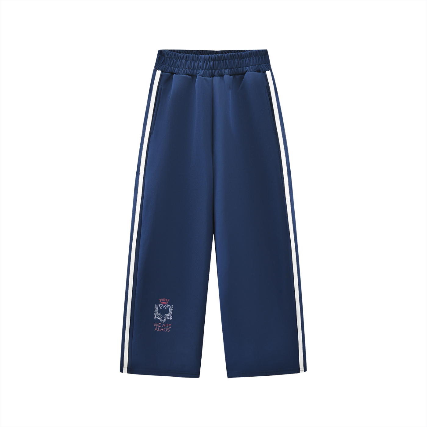 Kids’ Contrast Tape Sweatpants (Loose)