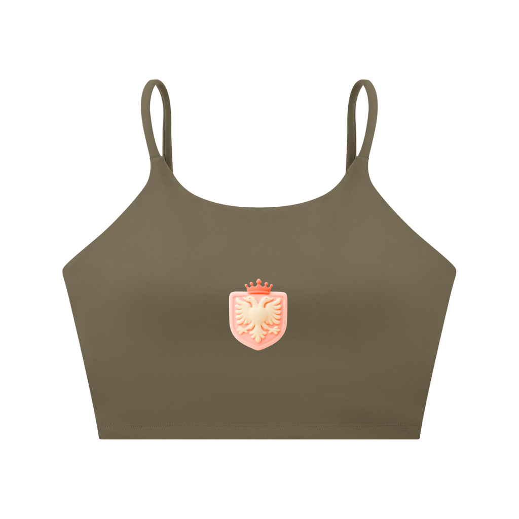 Spaghetti Strap Yoga Sports Bra