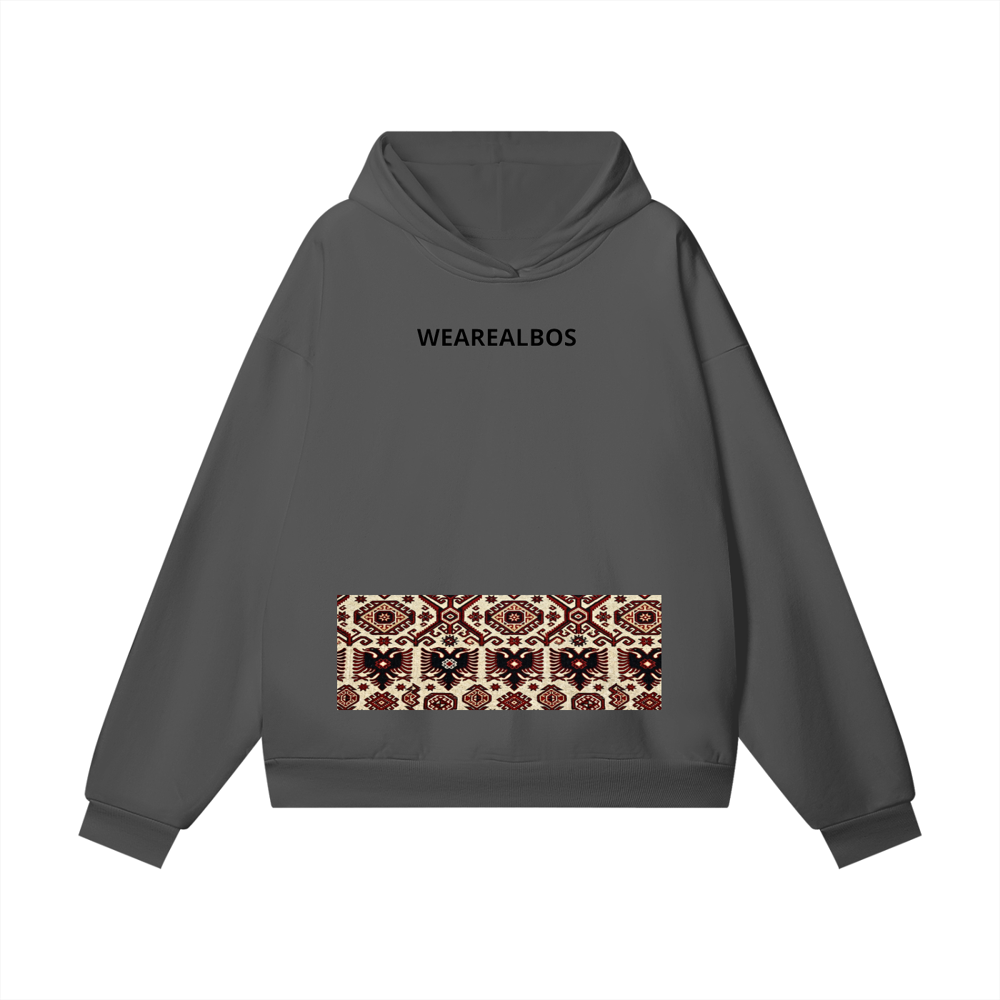 Heavyweight Hidden Pocket Fleece Hoodie (Oversized)