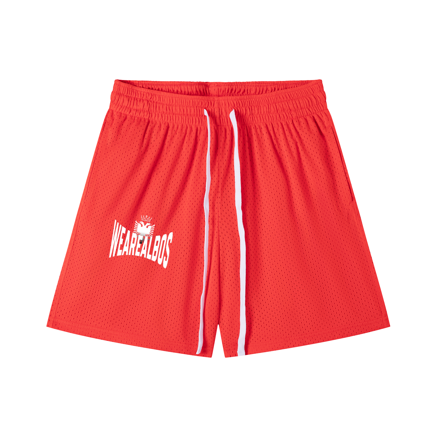 Mesh Drawstring Shorts (Loose)