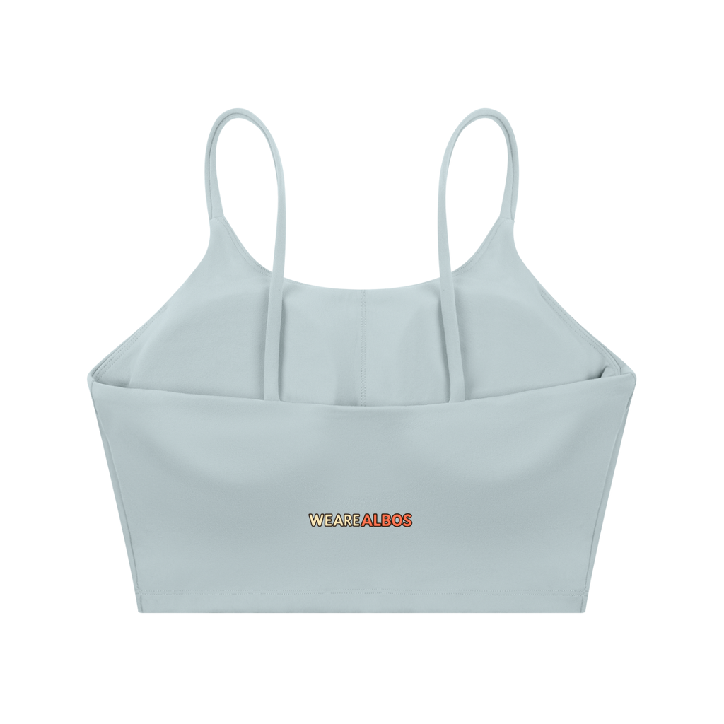 Spaghetti Strap Yoga Sports Bra