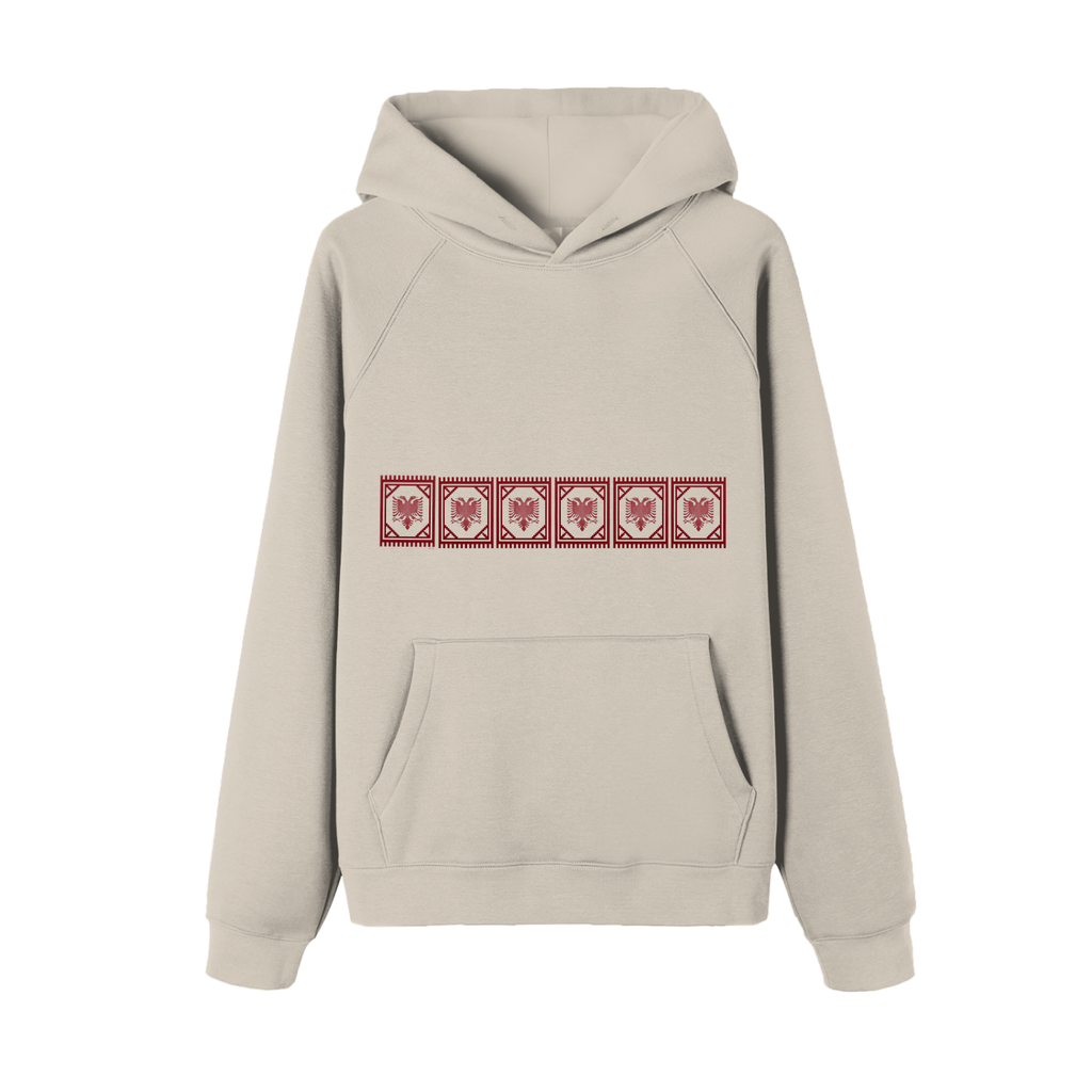 Essential Raglan Sleeve Fleece Hoodie (Loose)