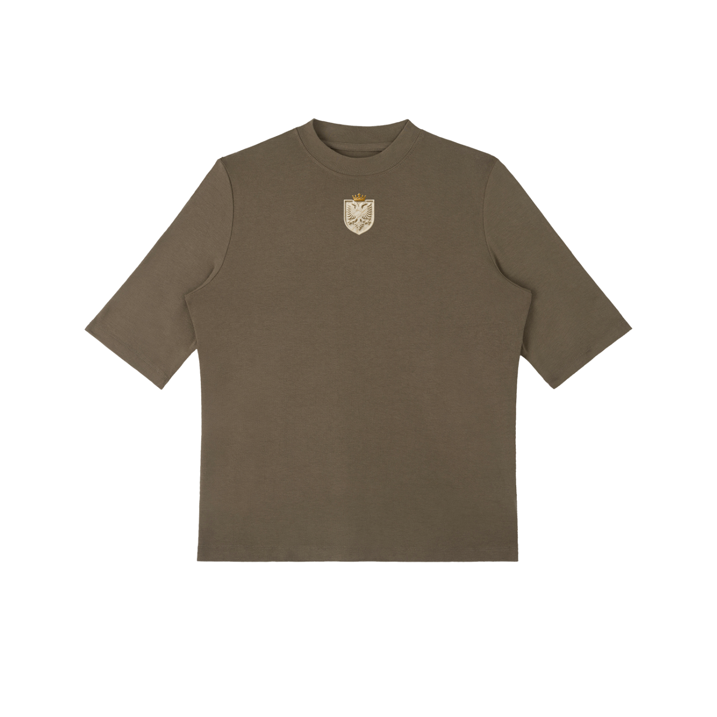 Essential Mock Neck Short Sleeve T-Shirt