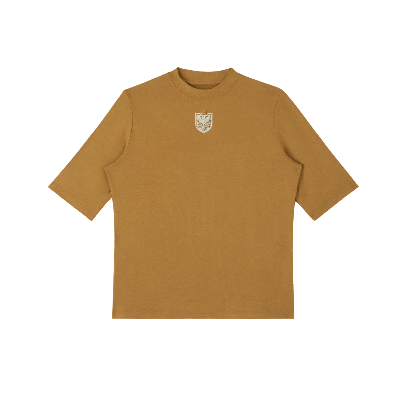 Essential Mock Neck Short Sleeve T-Shirt