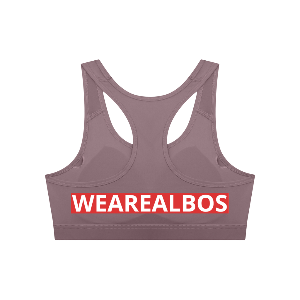 Women's Cropped Sports Bra (Skinny)