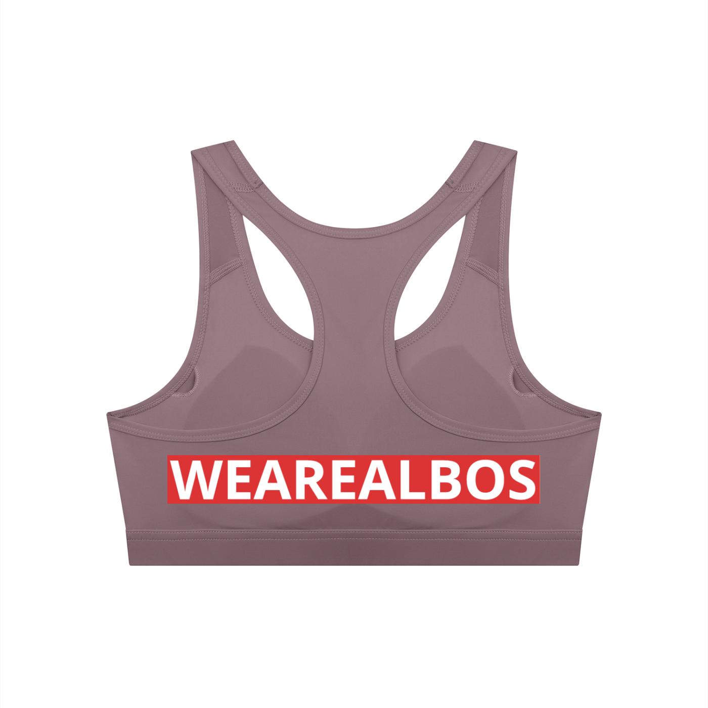 Women's Cropped Sports Bra (Skinny)
