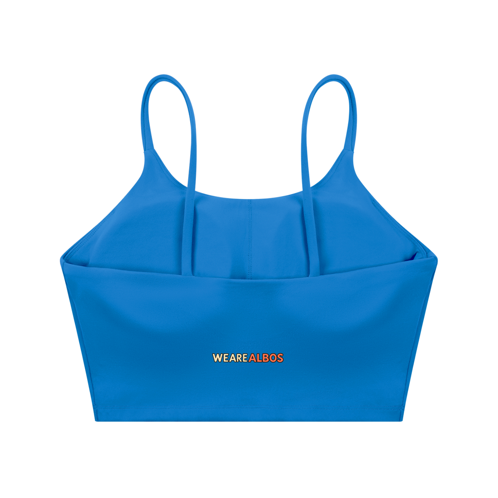 Spaghetti Strap Yoga Sports Bra