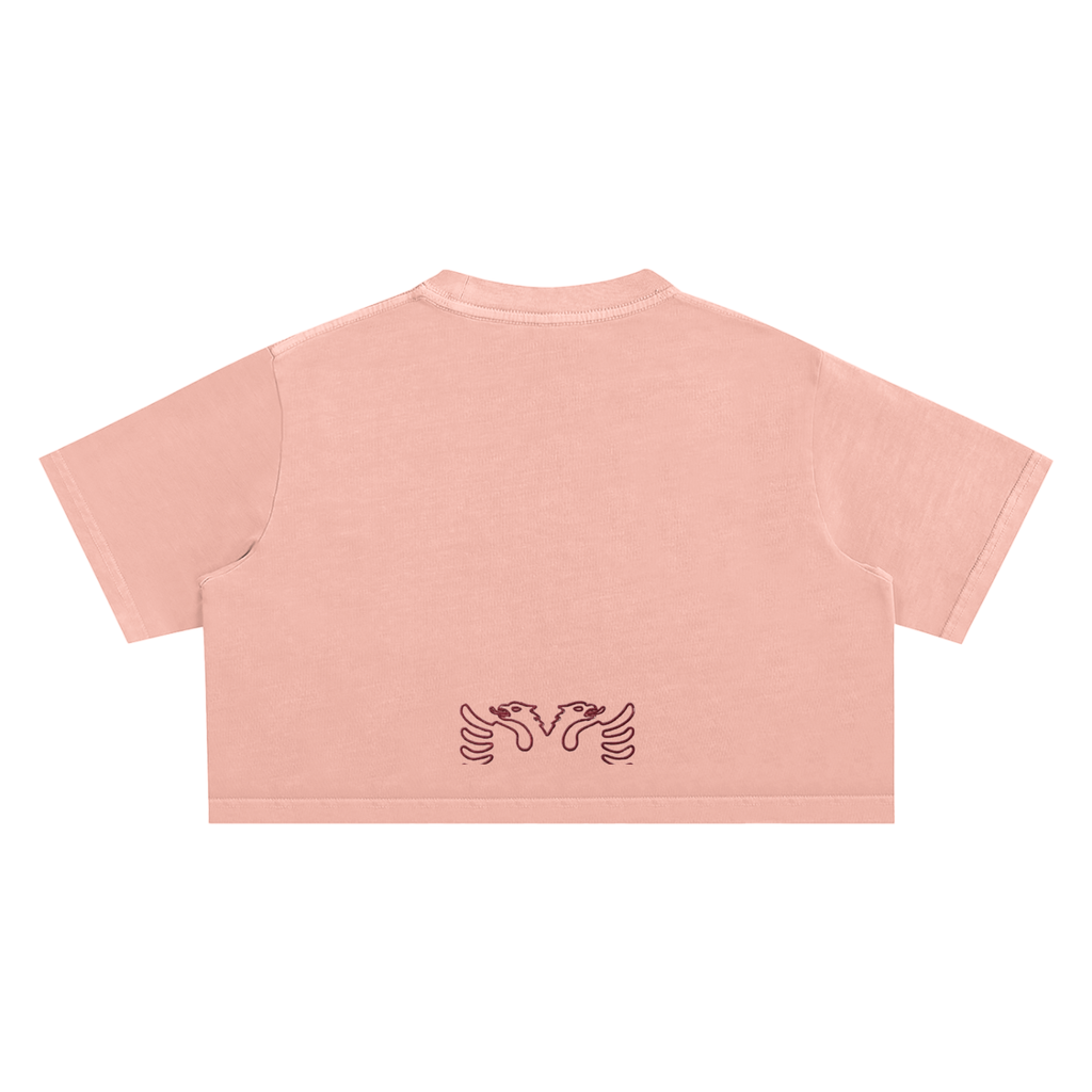 Snow Washed Crop Top