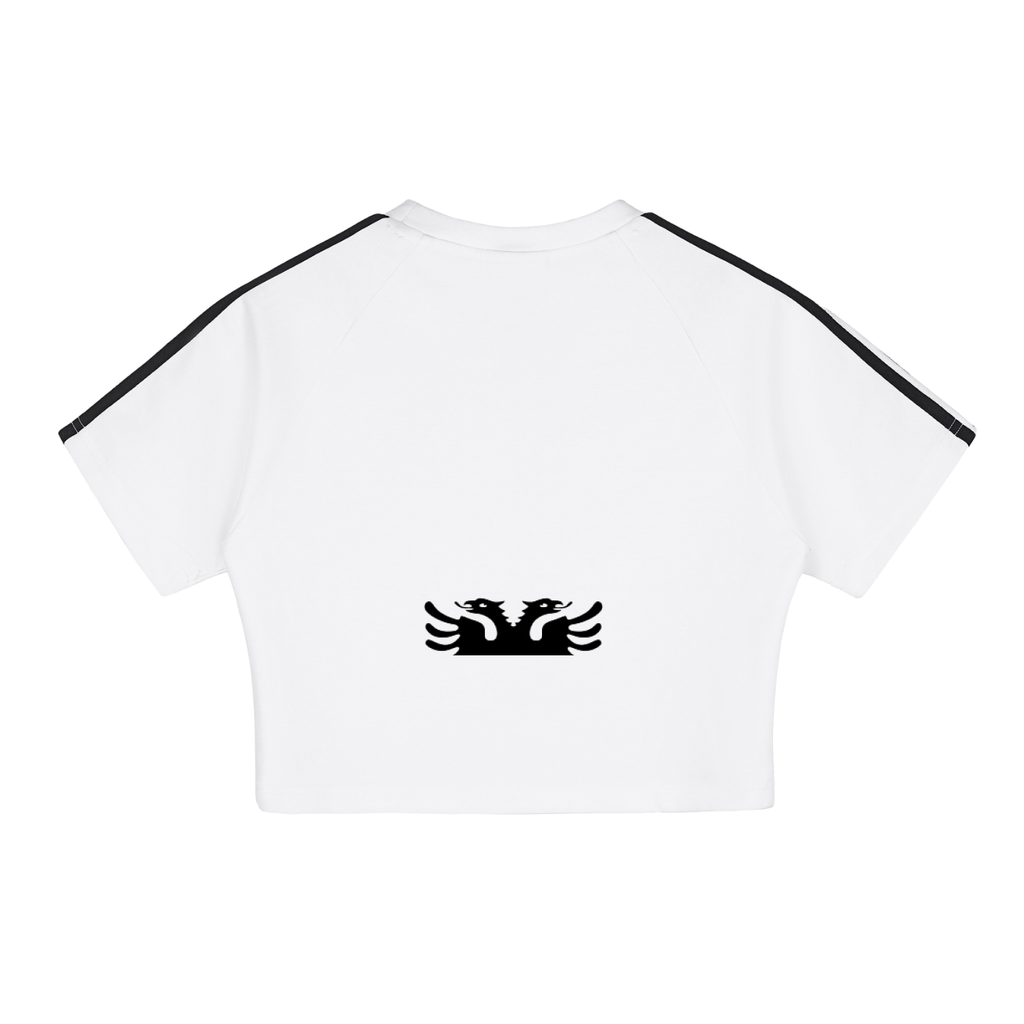 Taped Cooling Performance Crop Top (Bodycon)
