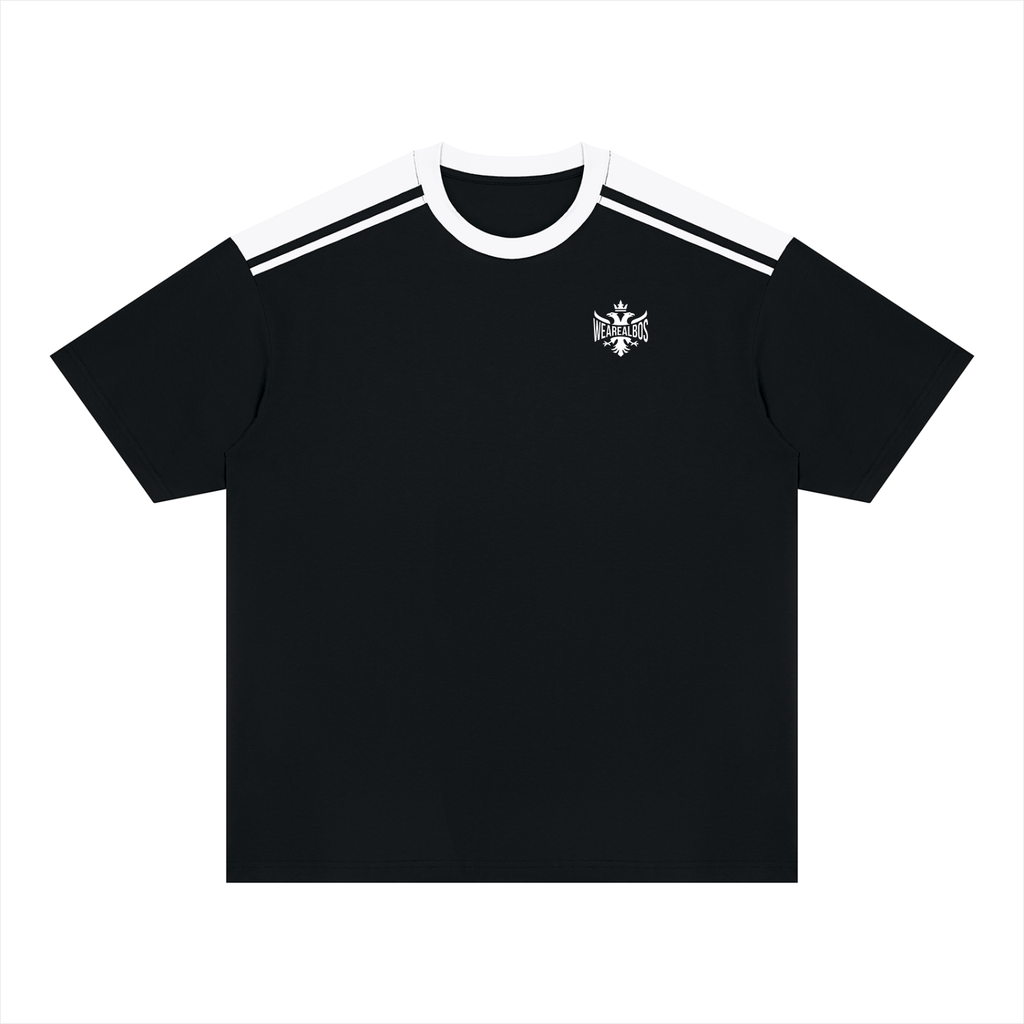 Unisex Color Block Loose T-Shirt