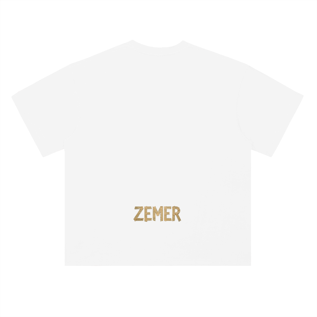 Heavyweight Drop Shoulder Cotton T-Shirt (Loose)