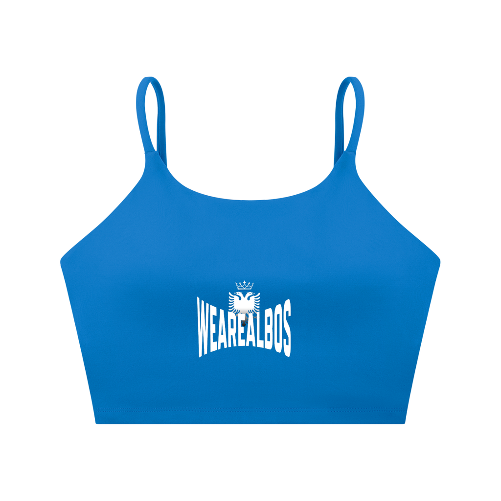 Spaghetti Strap Yoga Sports Bra (Skinny)