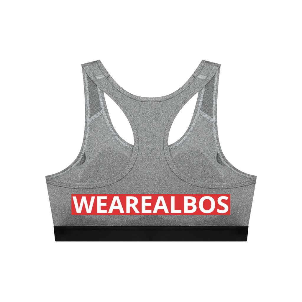 Women's Cropped Sports Bra (Skinny)