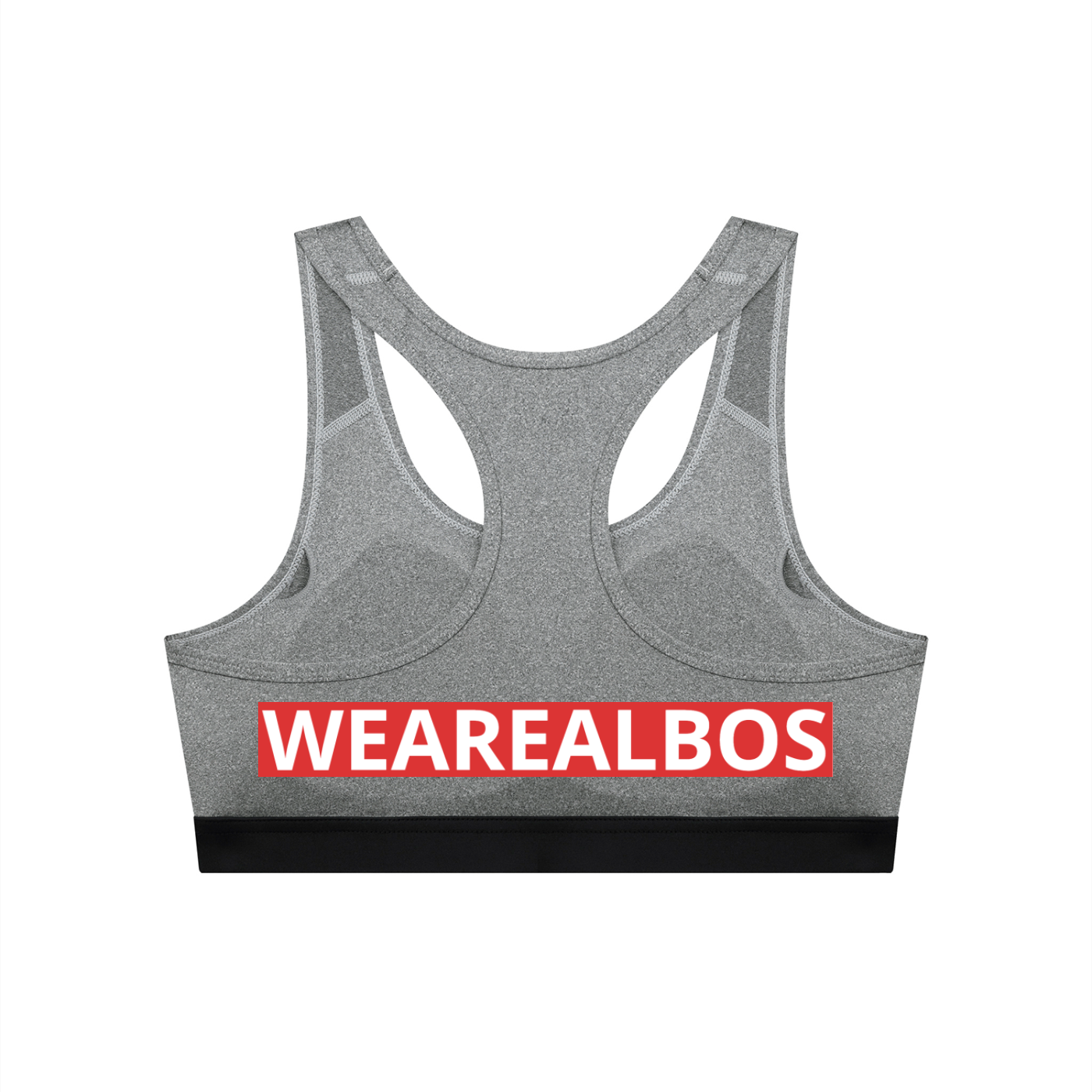 Women's Cropped Sports Bra (Skinny)