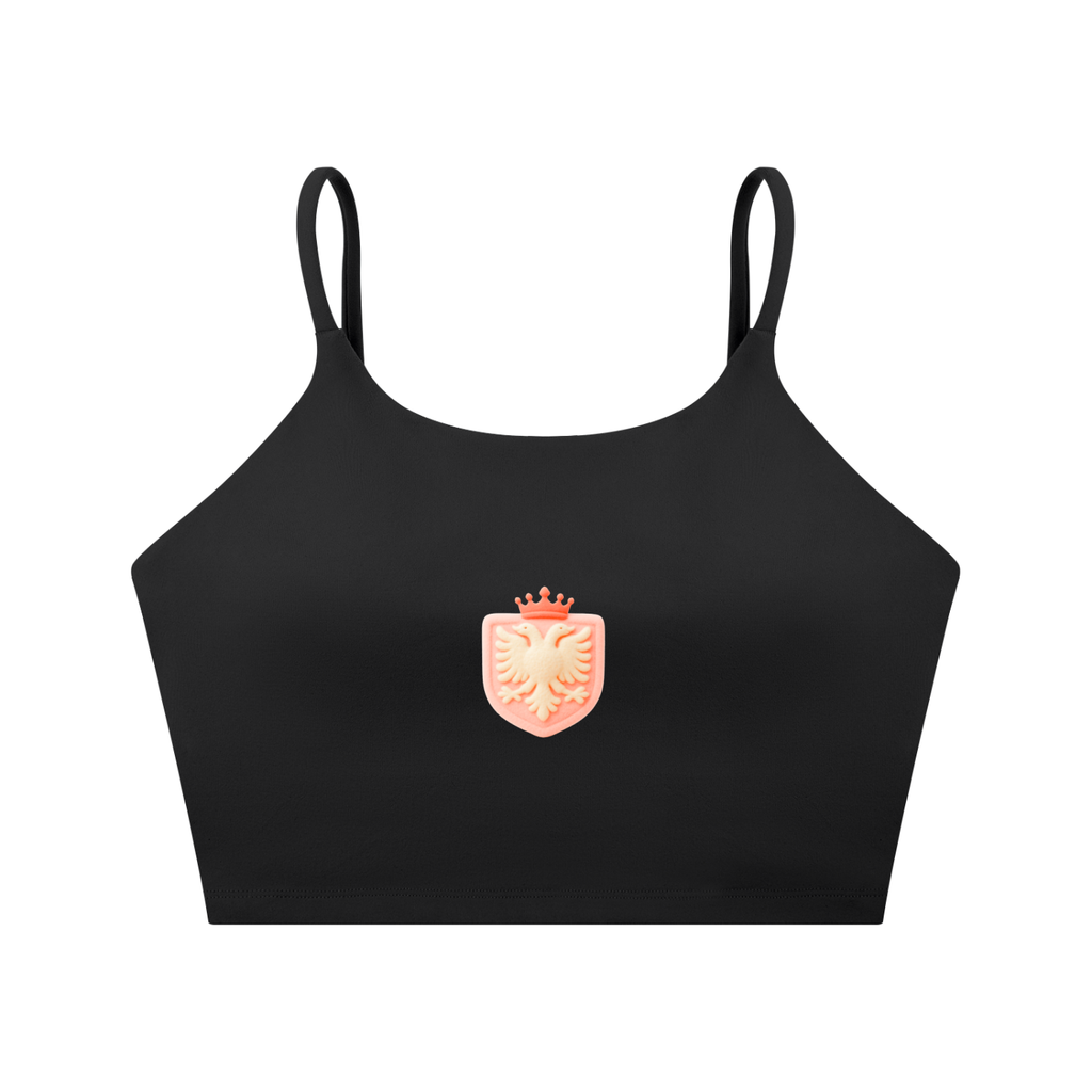Spaghetti Strap Yoga Sports Bra