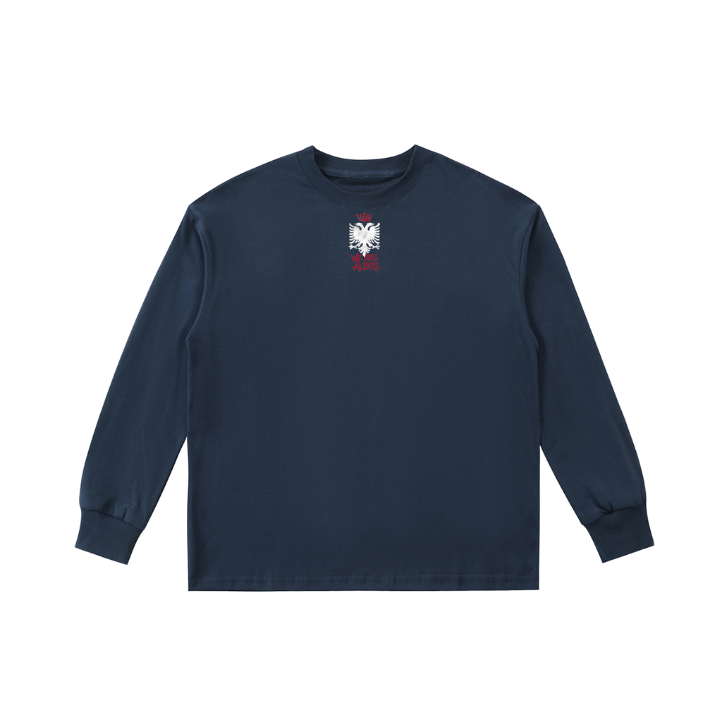 Kids' Quick-Dry Cotton Long-Sleeve Tee (Loose)
