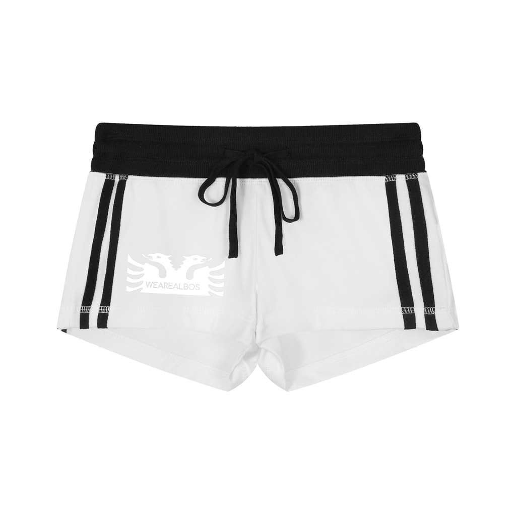 Women's Contrast Stripe Track Shorts