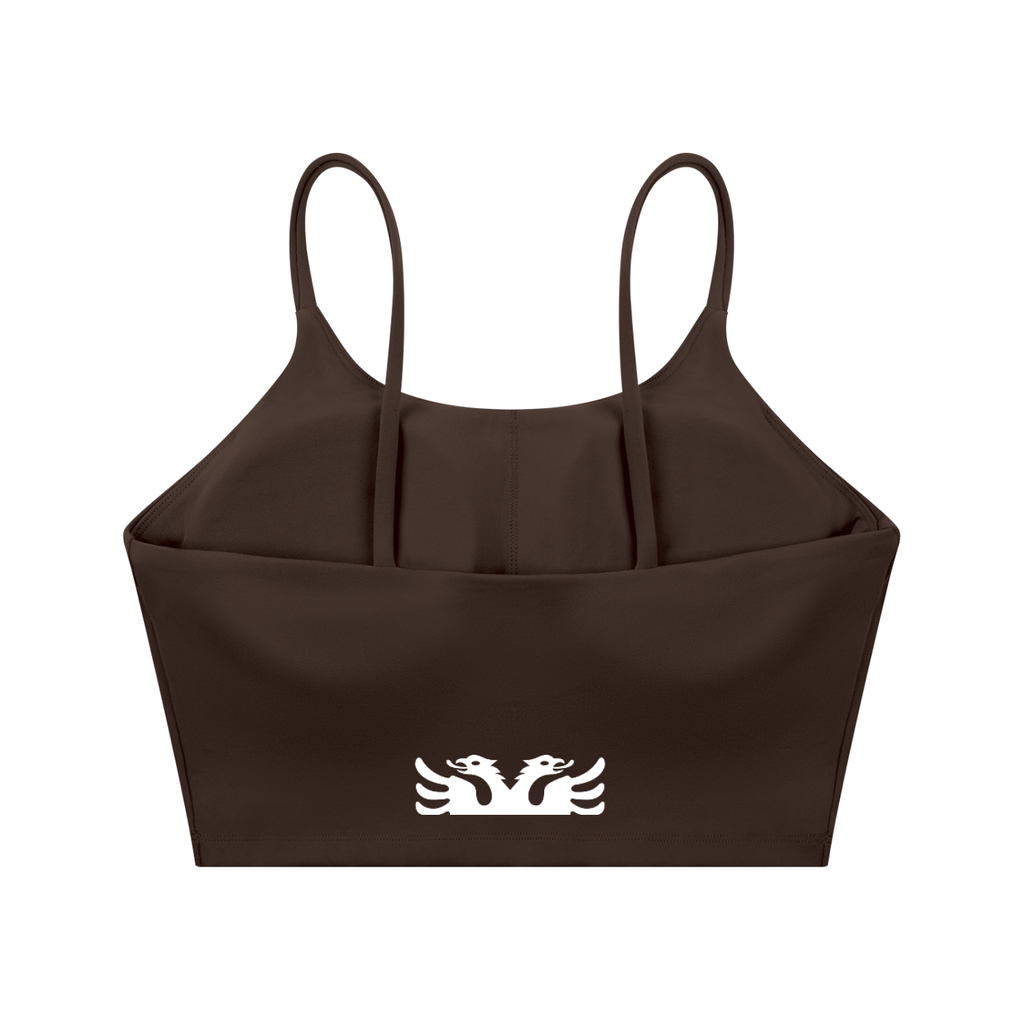 Spaghetti Strap Yoga Sports Bra (Skinny)