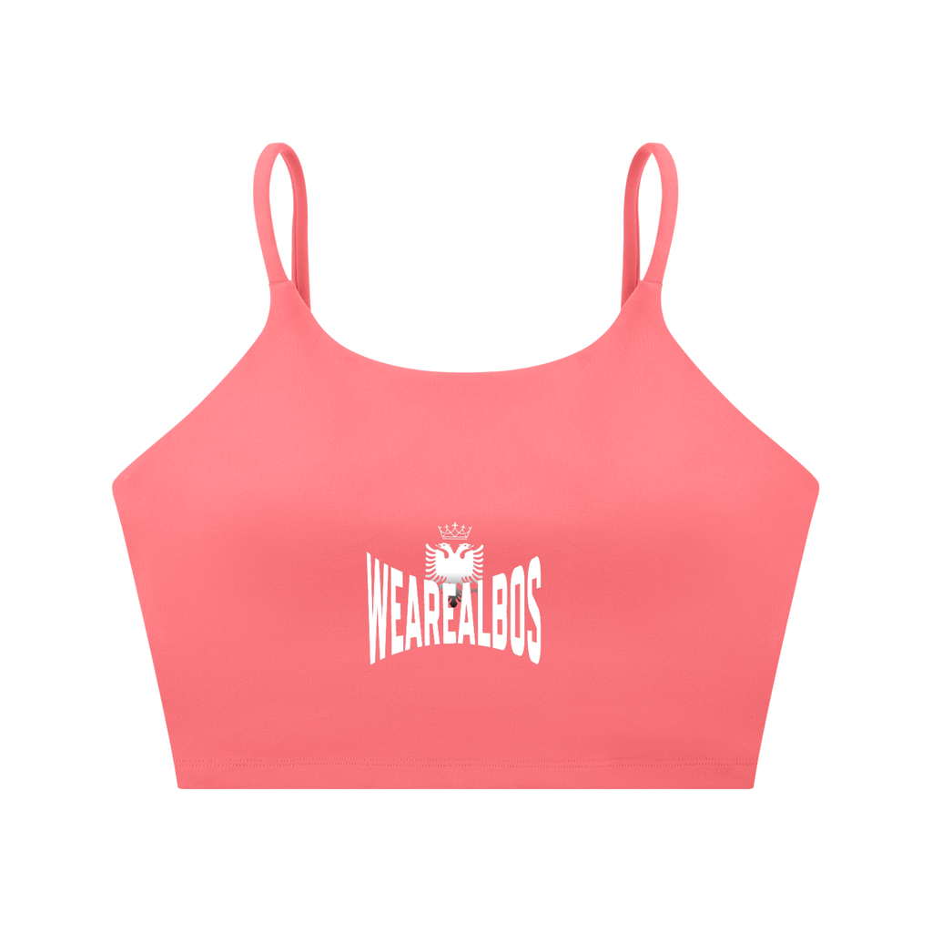 Spaghetti Strap Yoga Sports Bra (Skinny)