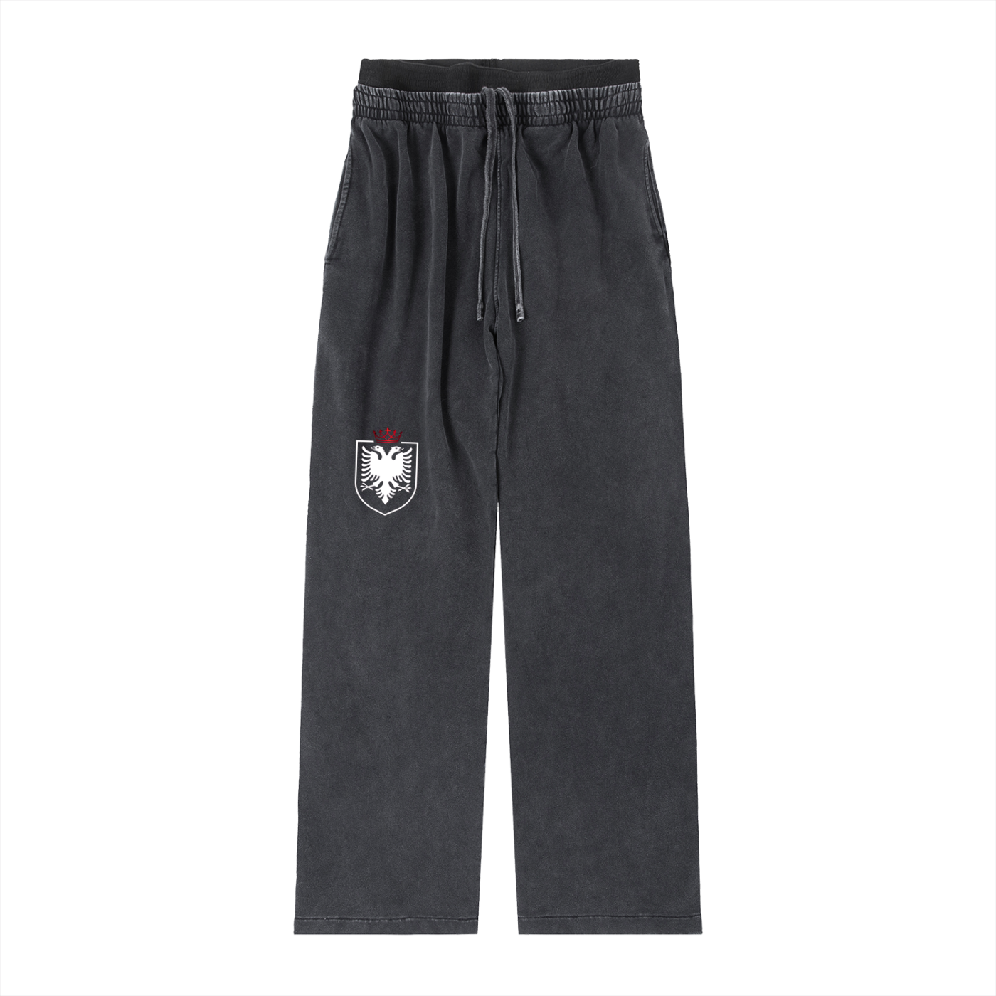 Vintage Washed Waist Pants (Loose)