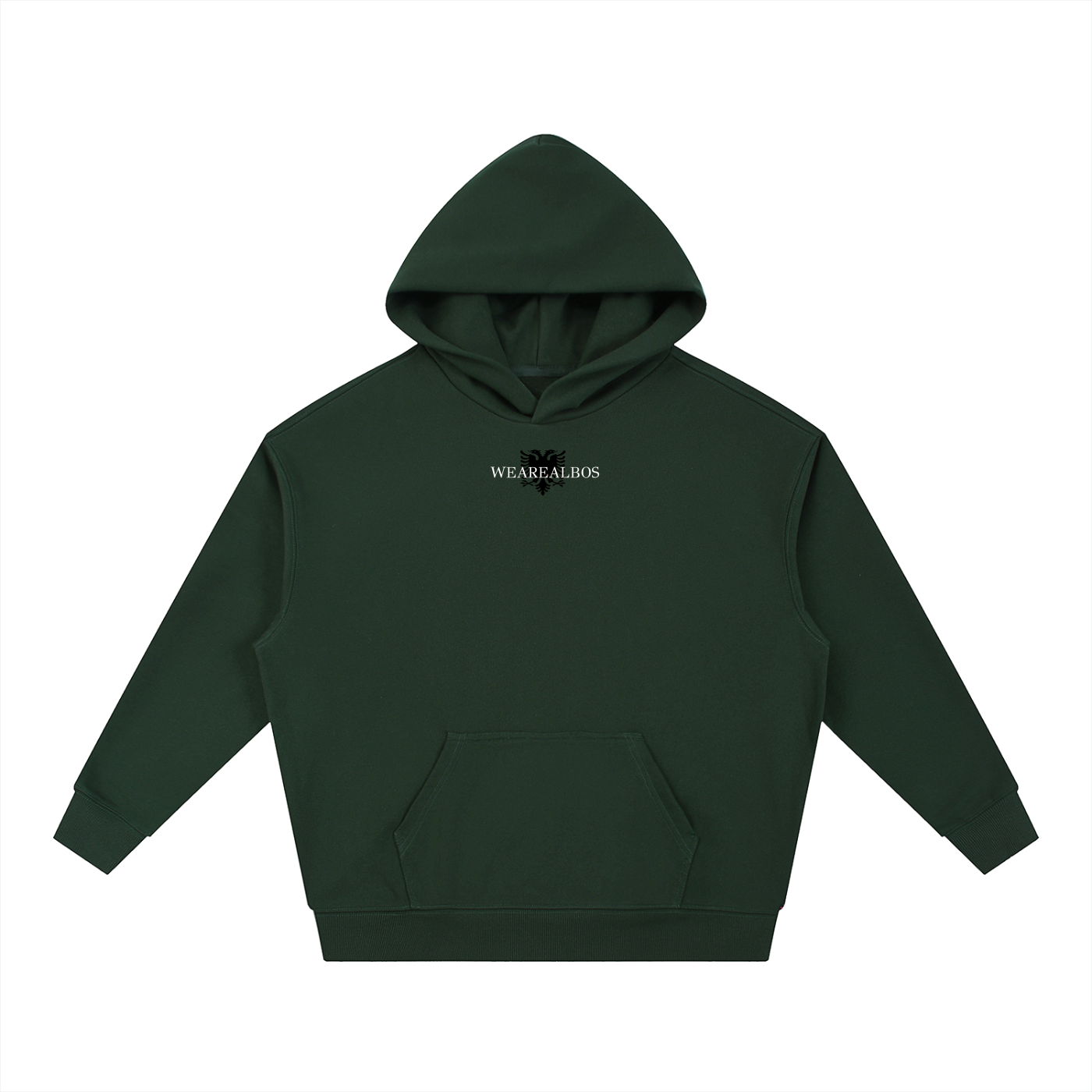 Essential Boxy Heavyweight Drop-Shoulder Hoodie (Oversized)