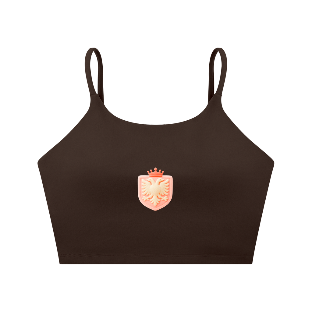 Spaghetti Strap Yoga Sports Bra