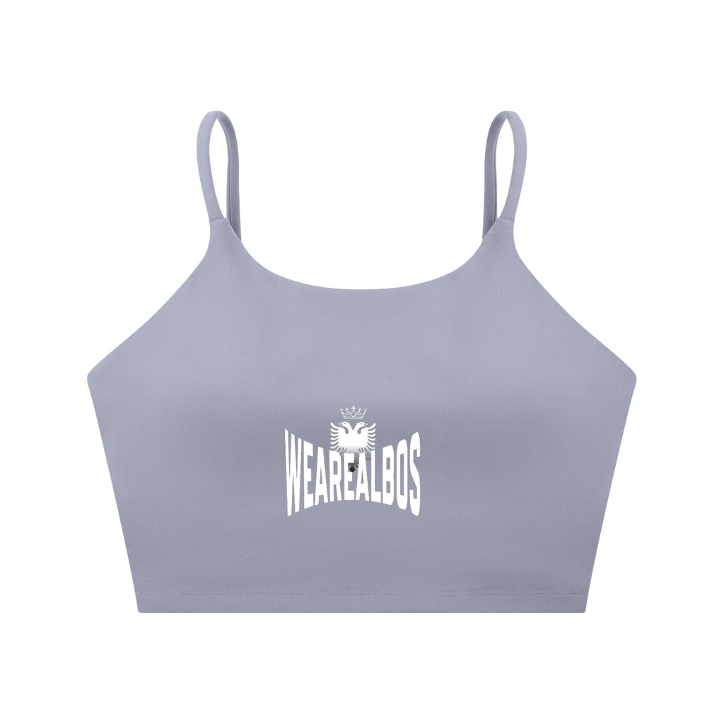 Spaghetti Strap Yoga Sports Bra (Skinny)