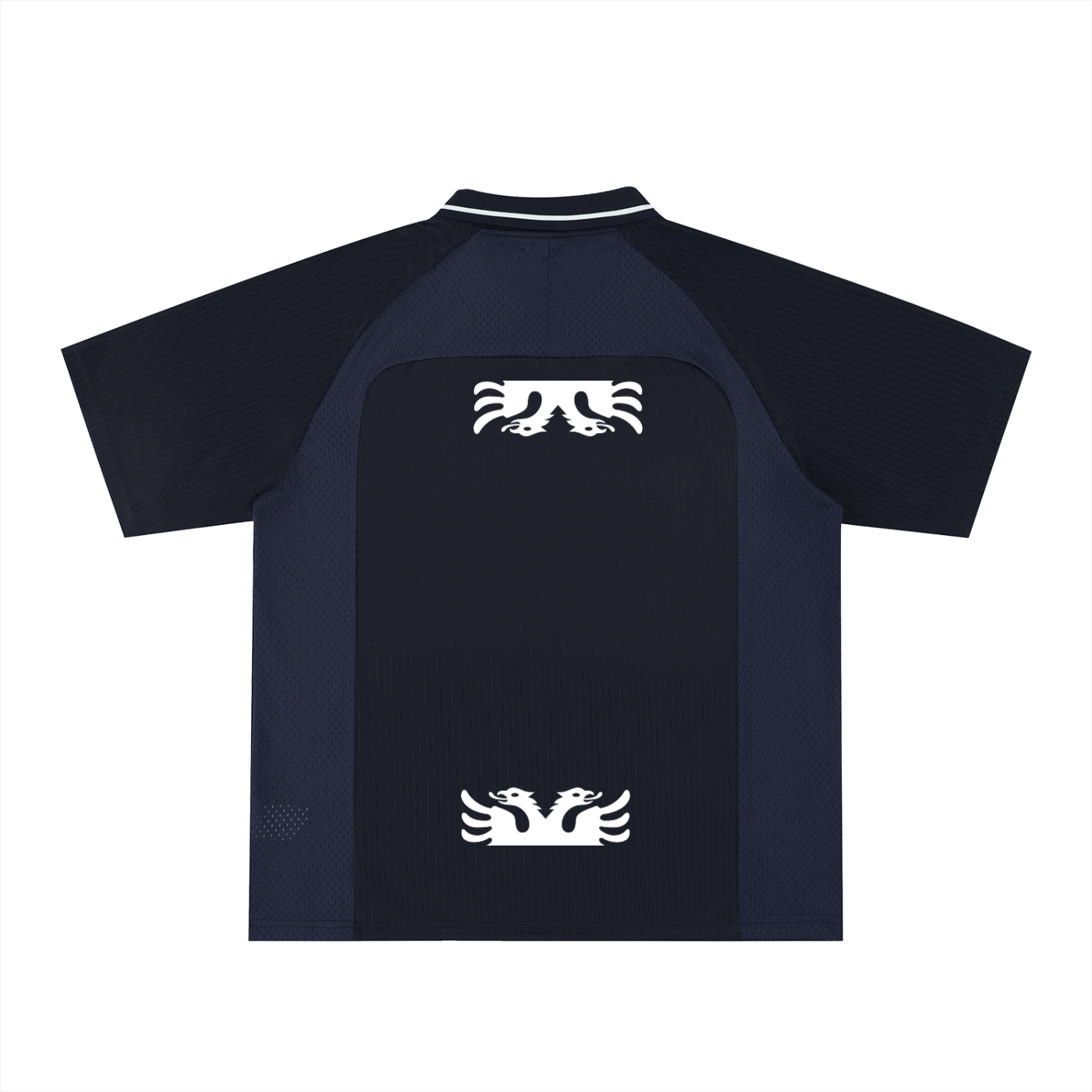 Striped V-Neck Soccer Jersey (Oversized)