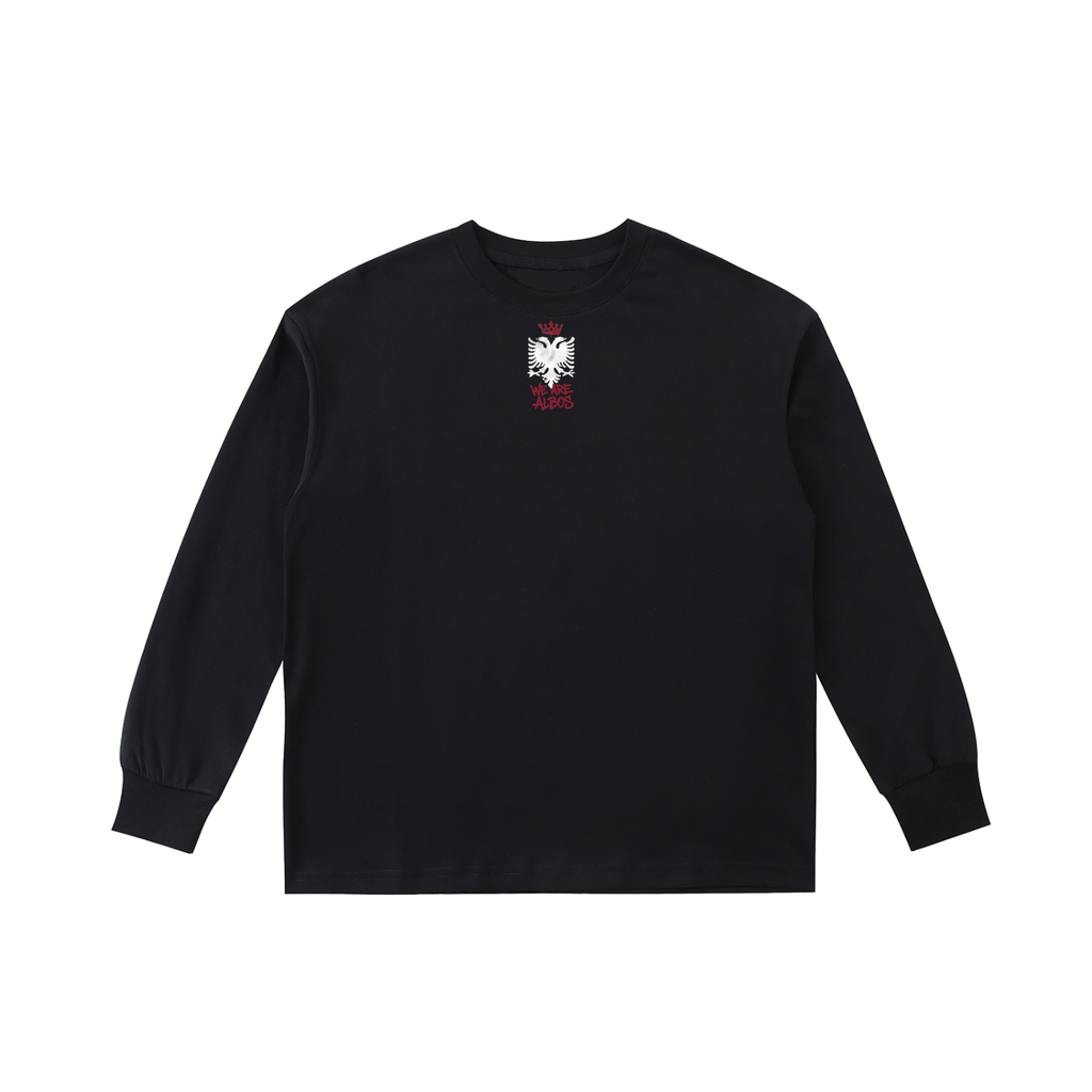 Kids' Quick-Dry Cotton Long-Sleeve Tee (Loose)