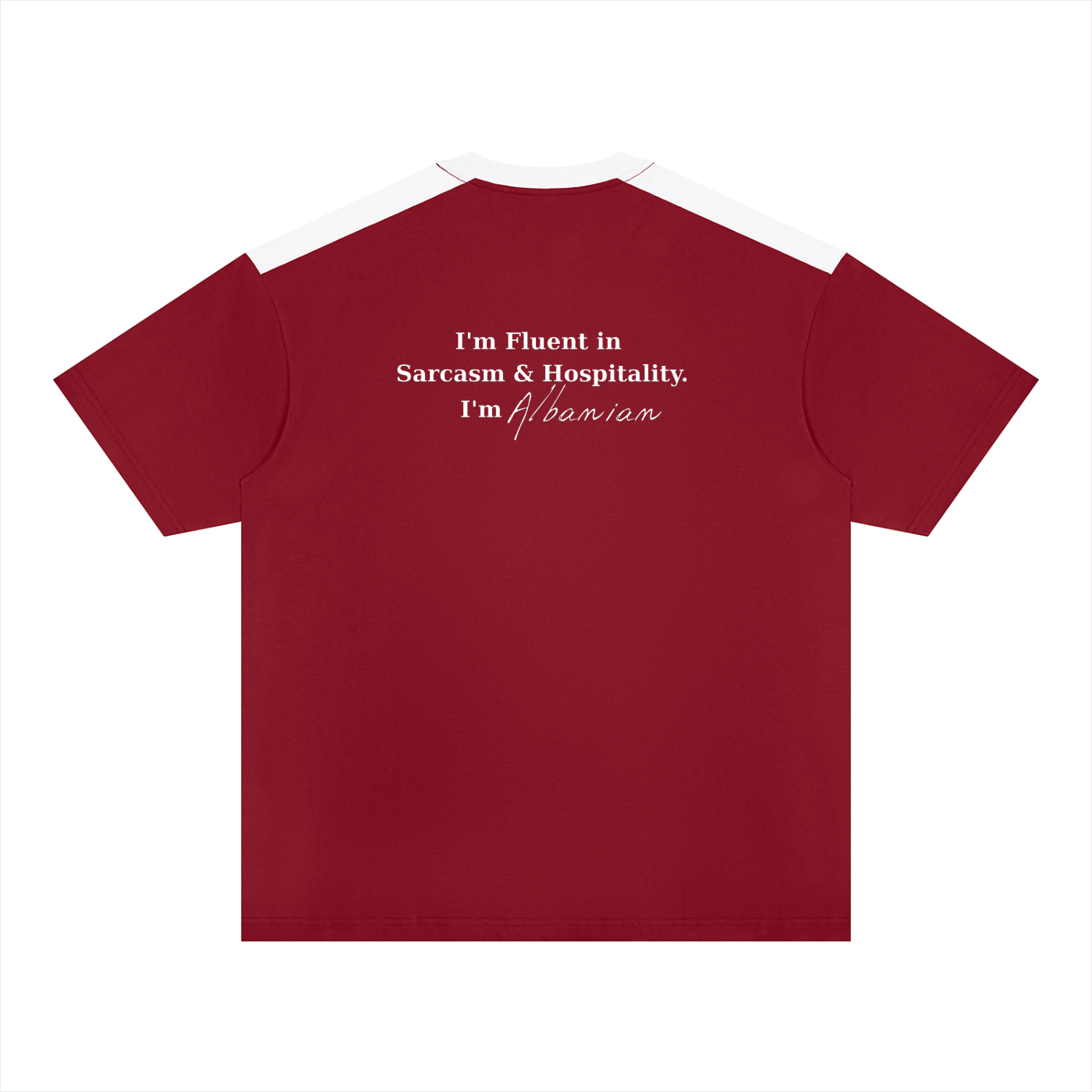Unisex Color Block Loose T-Shirt
