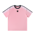Unisex Colorblock Striped T-Shirt (Loose)
