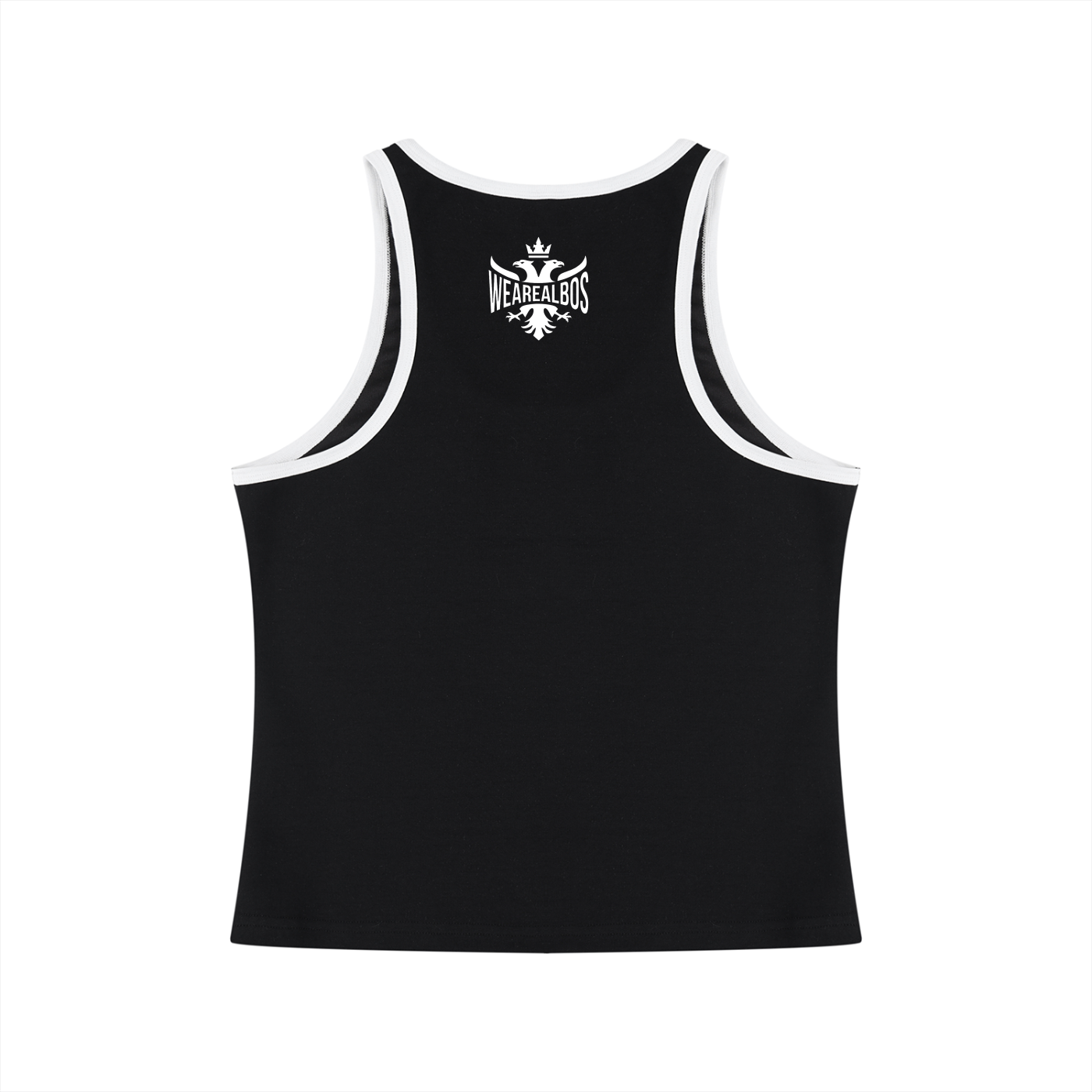 Women's Color Block Cropped Tank Top