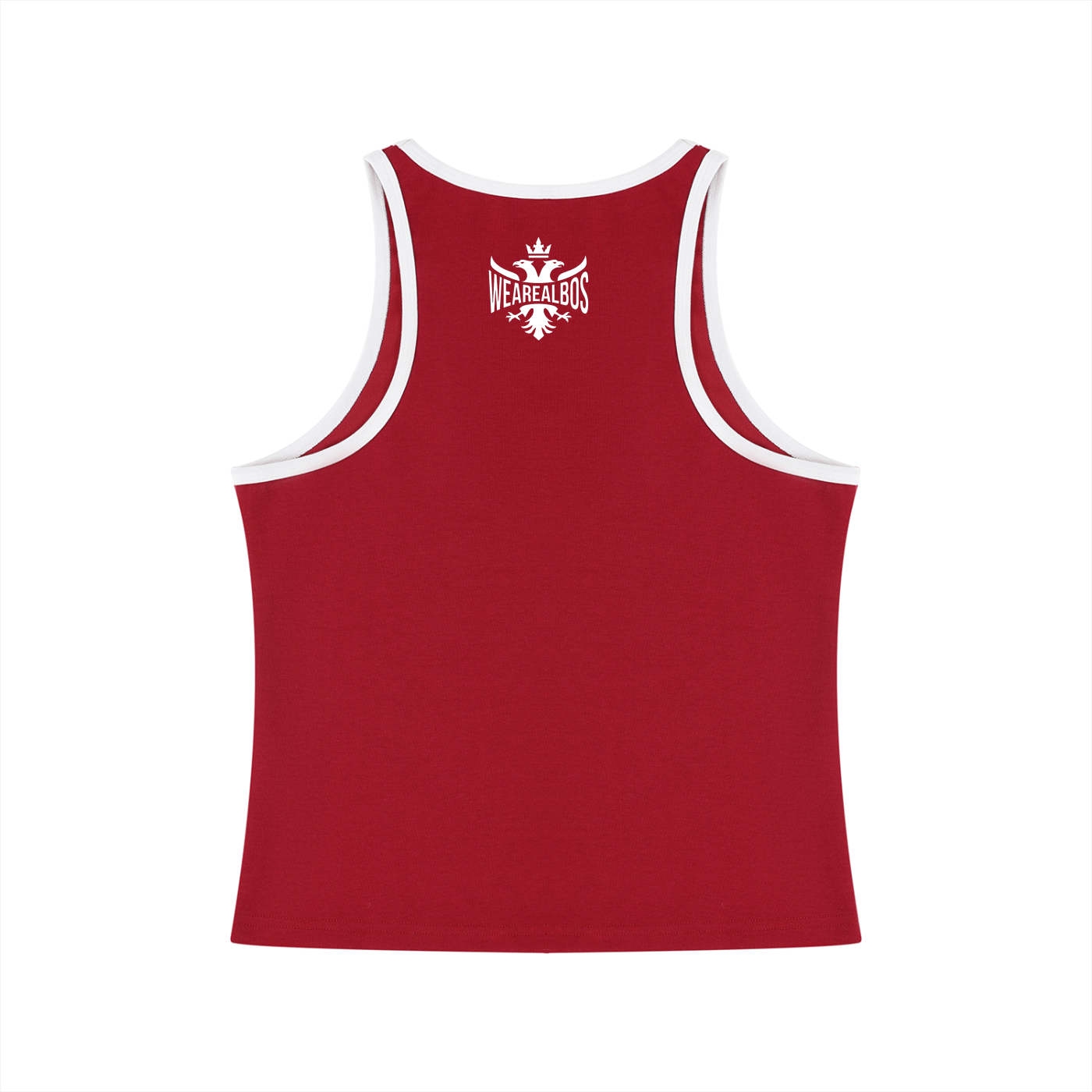 Women's Color Block Cropped Tank Top