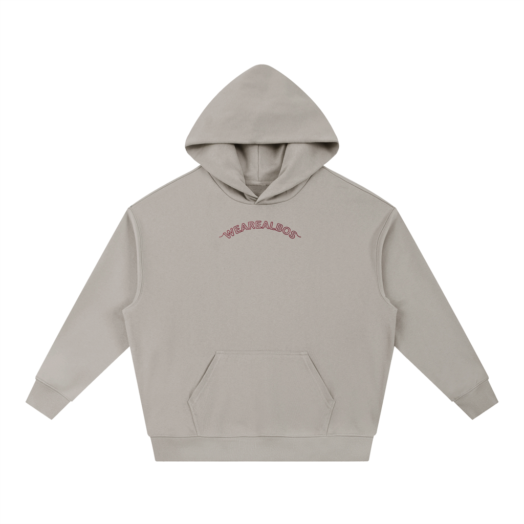 Essential Boxy Heavyweight Drop-Shoulder Hoodie (Oversized)