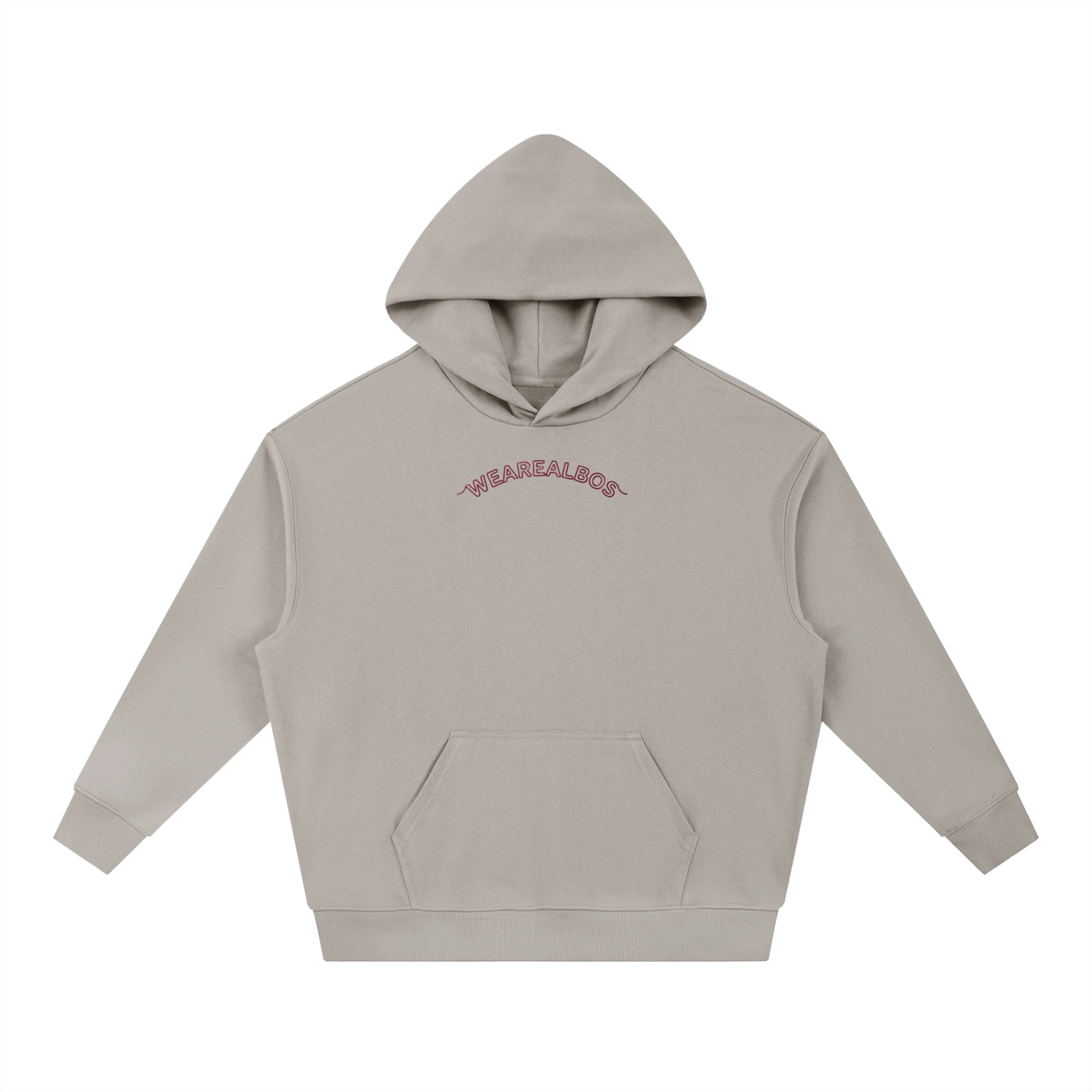 Essential Boxy Heavyweight Drop-Shoulder Hoodie (Oversized)