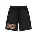 Mineral Wash Waffle Knit Shorts (Loose)