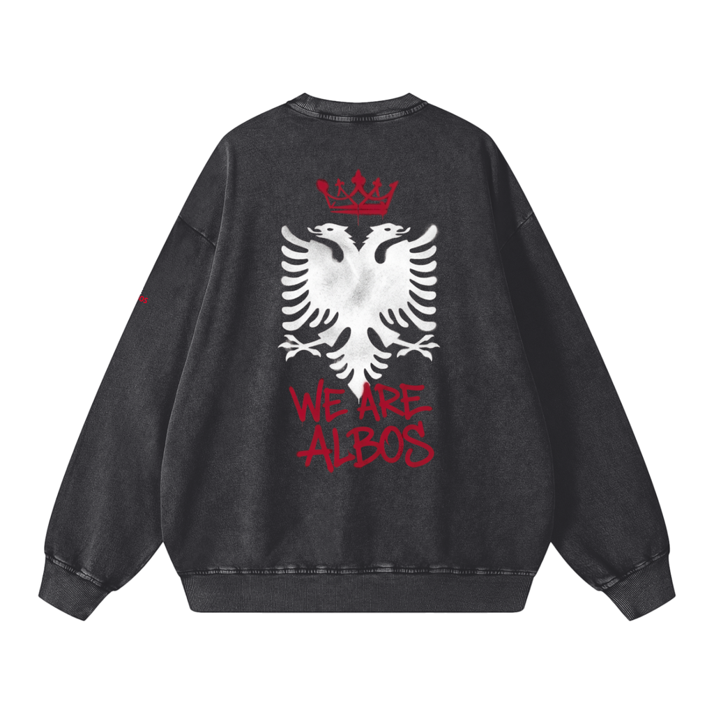 Snow Washed Oversized Sweatshirt