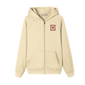 Essential Zip-up Fleece Hoodie (Loose)