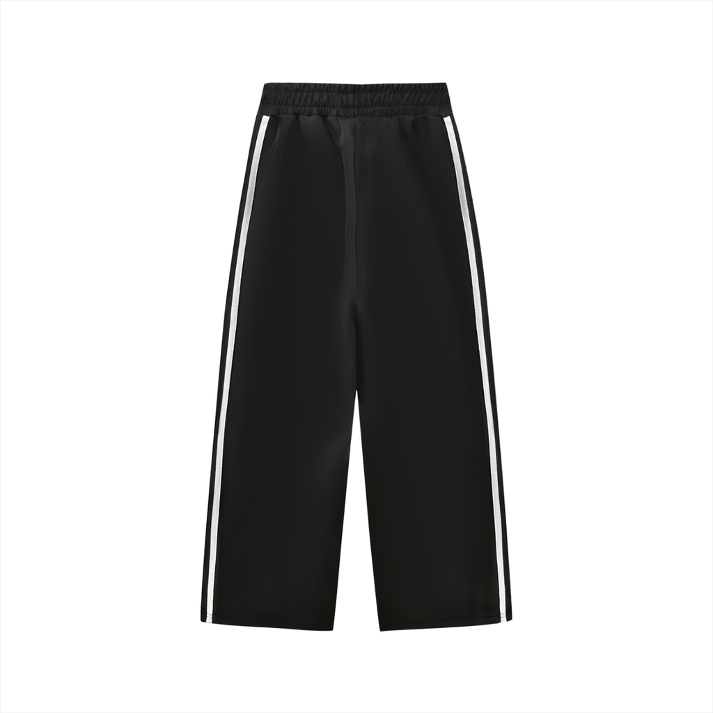 Kids’ Contrast Tape Sweatpants (Loose)