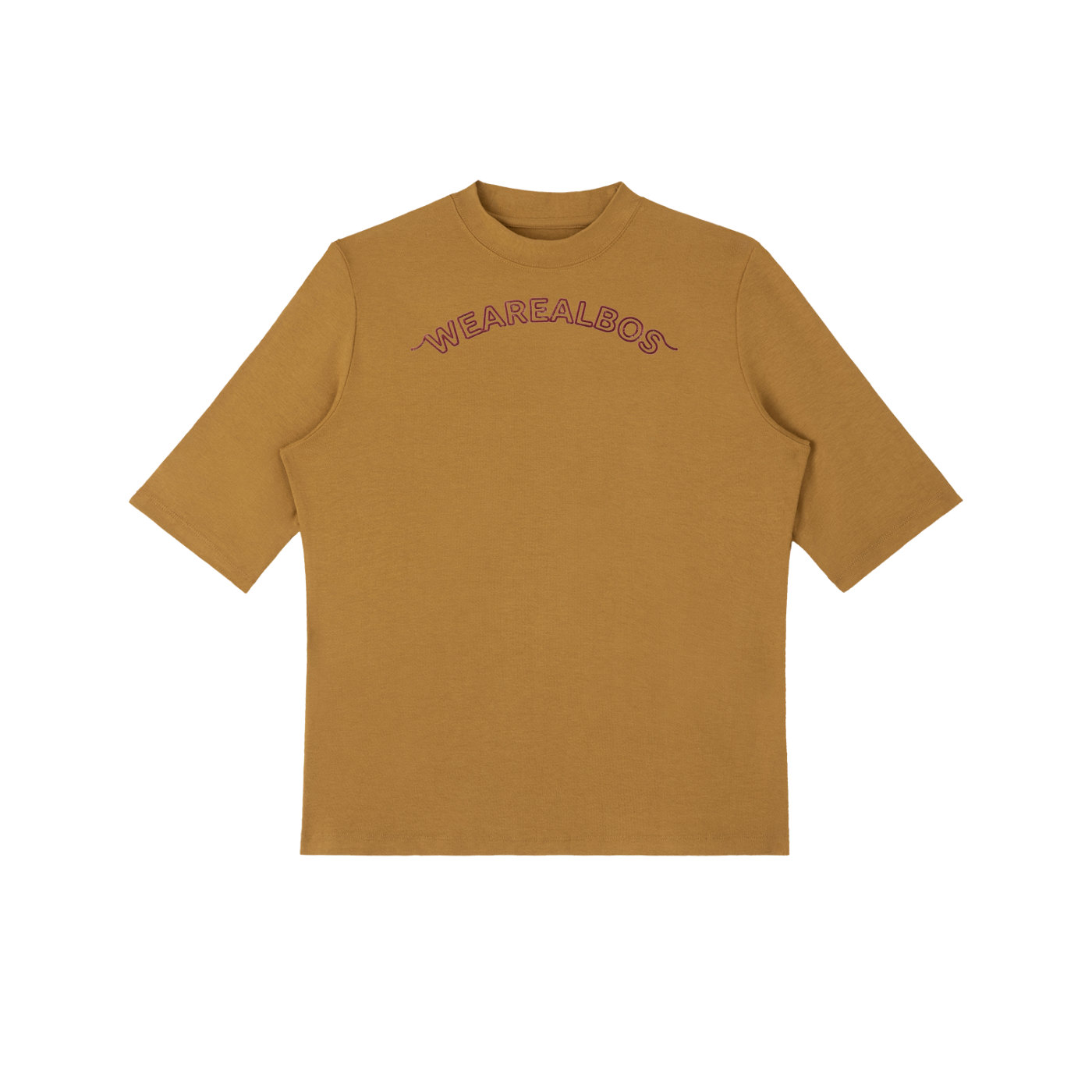 Essential Mock Neck Short Sleeve T-Shirt