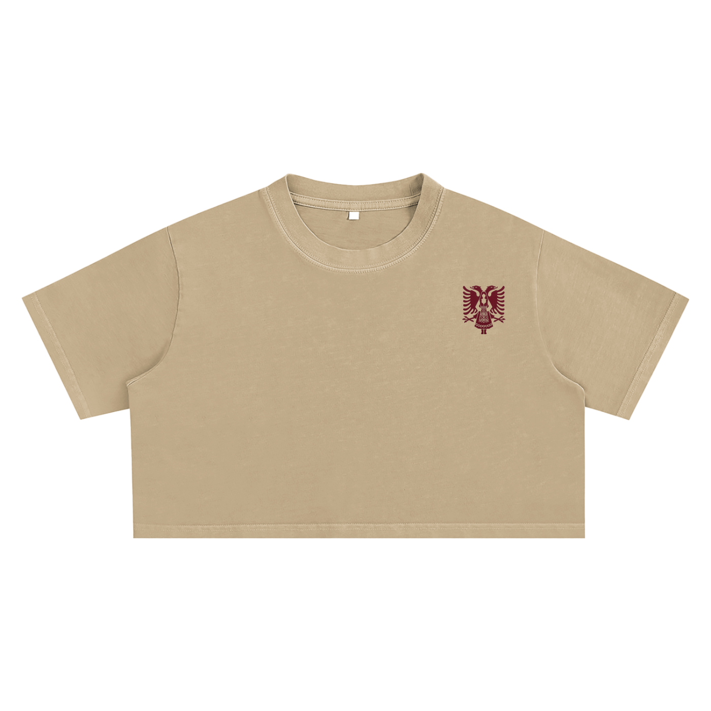 Snow Washed Crop Top