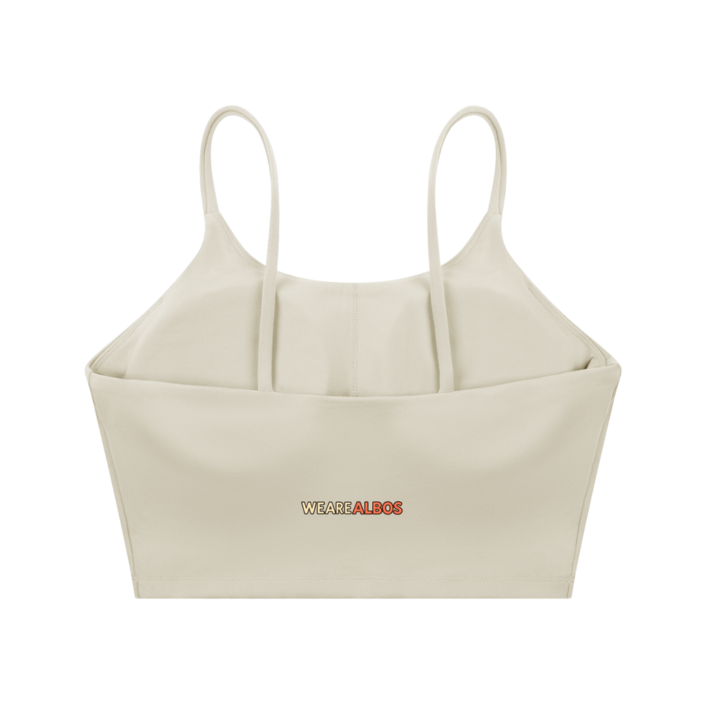 Spaghetti Strap Yoga Sports Bra