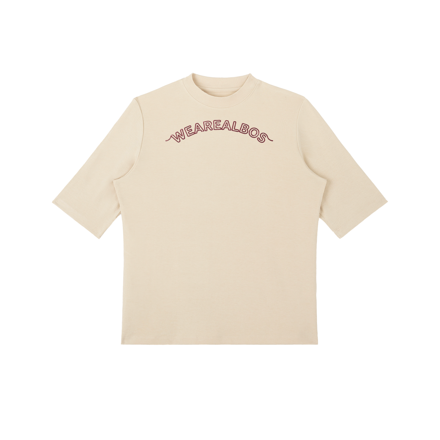 Essential Mock Neck Short Sleeve T-Shirt
