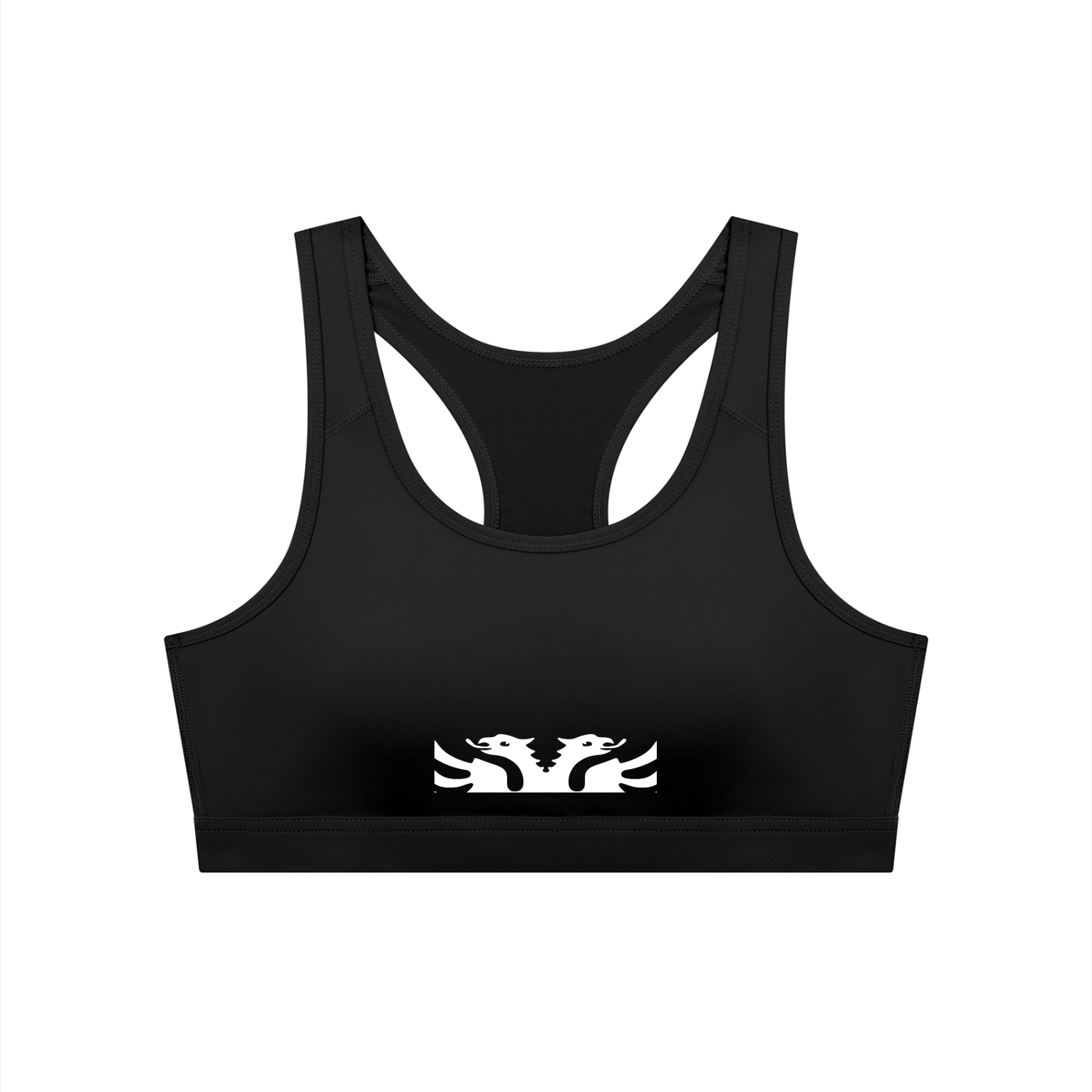Women's Cropped Sports Bra (Skinny)
