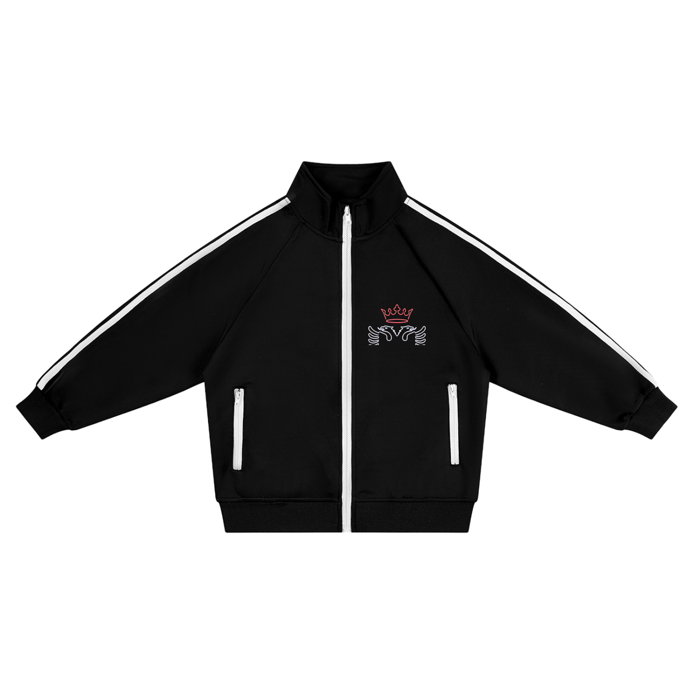 Kids’ Contrast Tape Coach Jacket (Loose)