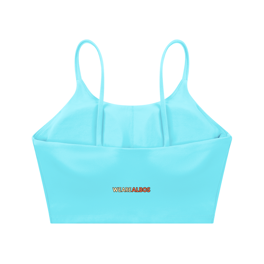 Spaghetti Strap Yoga Sports Bra
