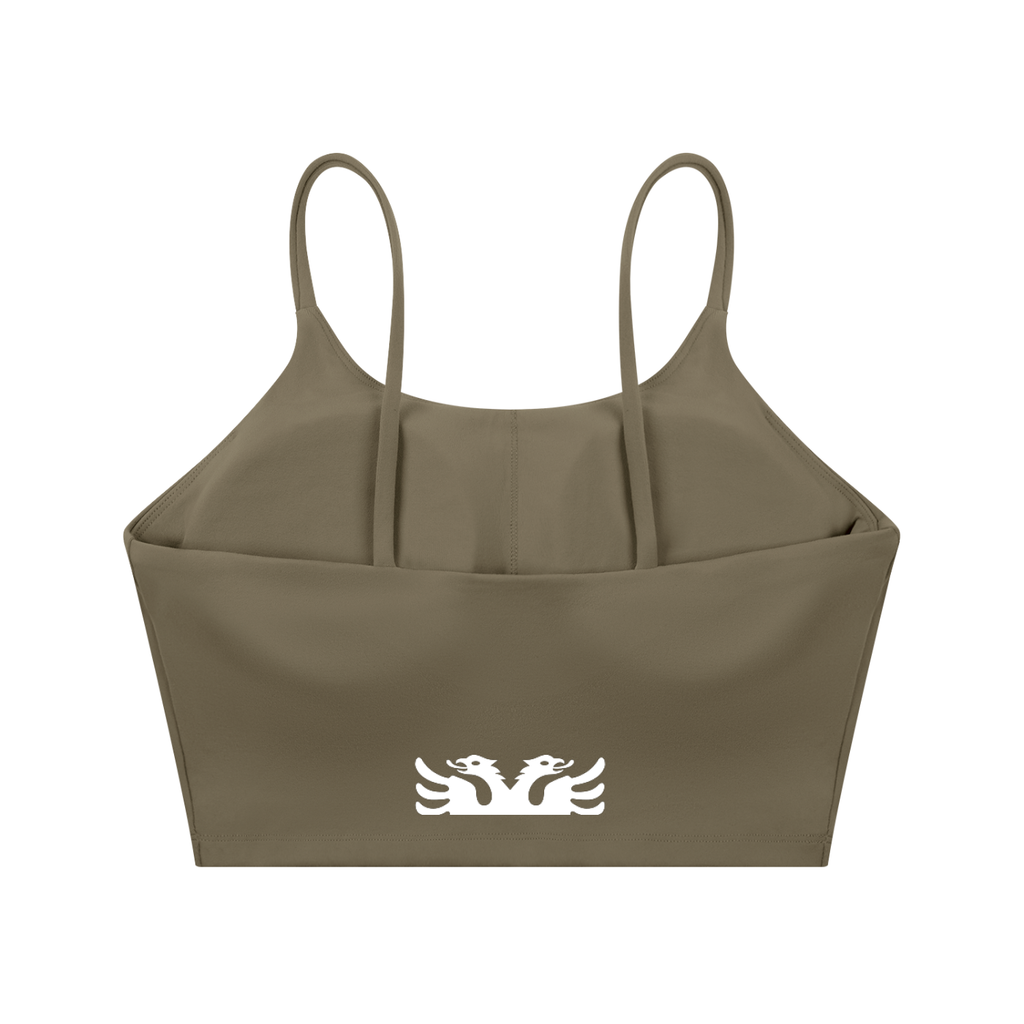 Spaghetti Strap Yoga Sports Bra (Skinny)