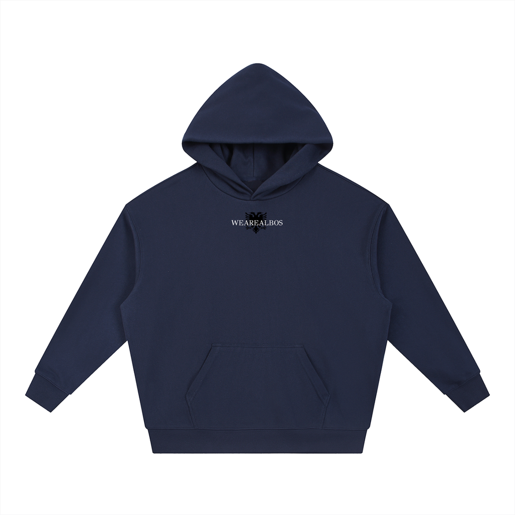 Essential Boxy Heavyweight Drop-Shoulder Hoodie (Oversized)
